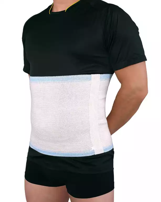 Корсет (бандаж) УНГА-РУС, послеоперационный, эластичный, хлопок 43%, размер №2 (обхват талии - 67-75см, Обхват бёдер - 95-101см)