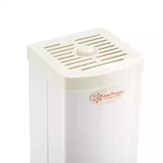 Облучатель-рециркулятор ЭКОКВАРЦ-АРМЕД, одноламповый, металлический корпус, объем помещения - 30 м³