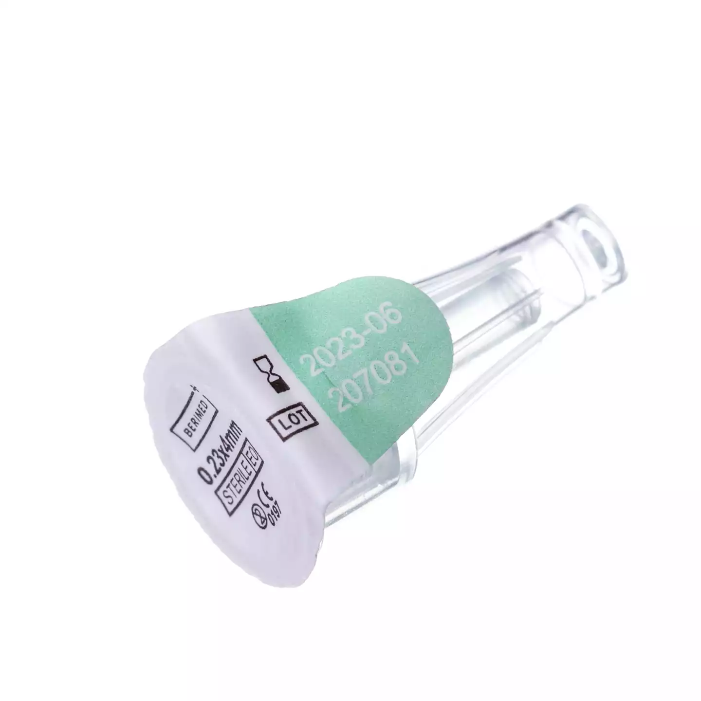 Игла 32G (0,23х4мм) для инсулиновых инжекторов, цвет зеленый