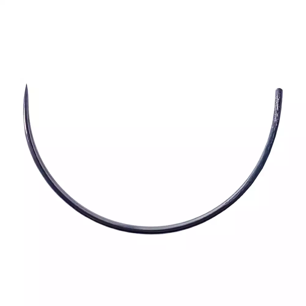 Игла хирургическая изогнутые на 4/8 окружности с круглым острием с пружинящим ушком 4А1: 4А1-1,4х75