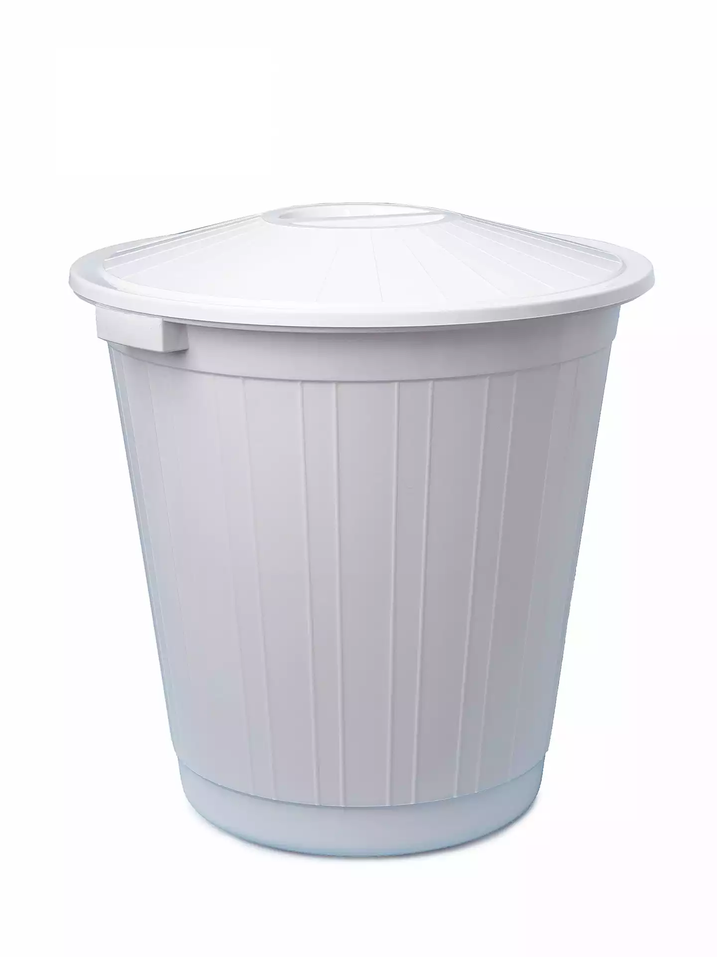 Бак 50,0л для сбора, хранения медицинских отходов (класс А), с крышкой, цвет белый, многоразовый