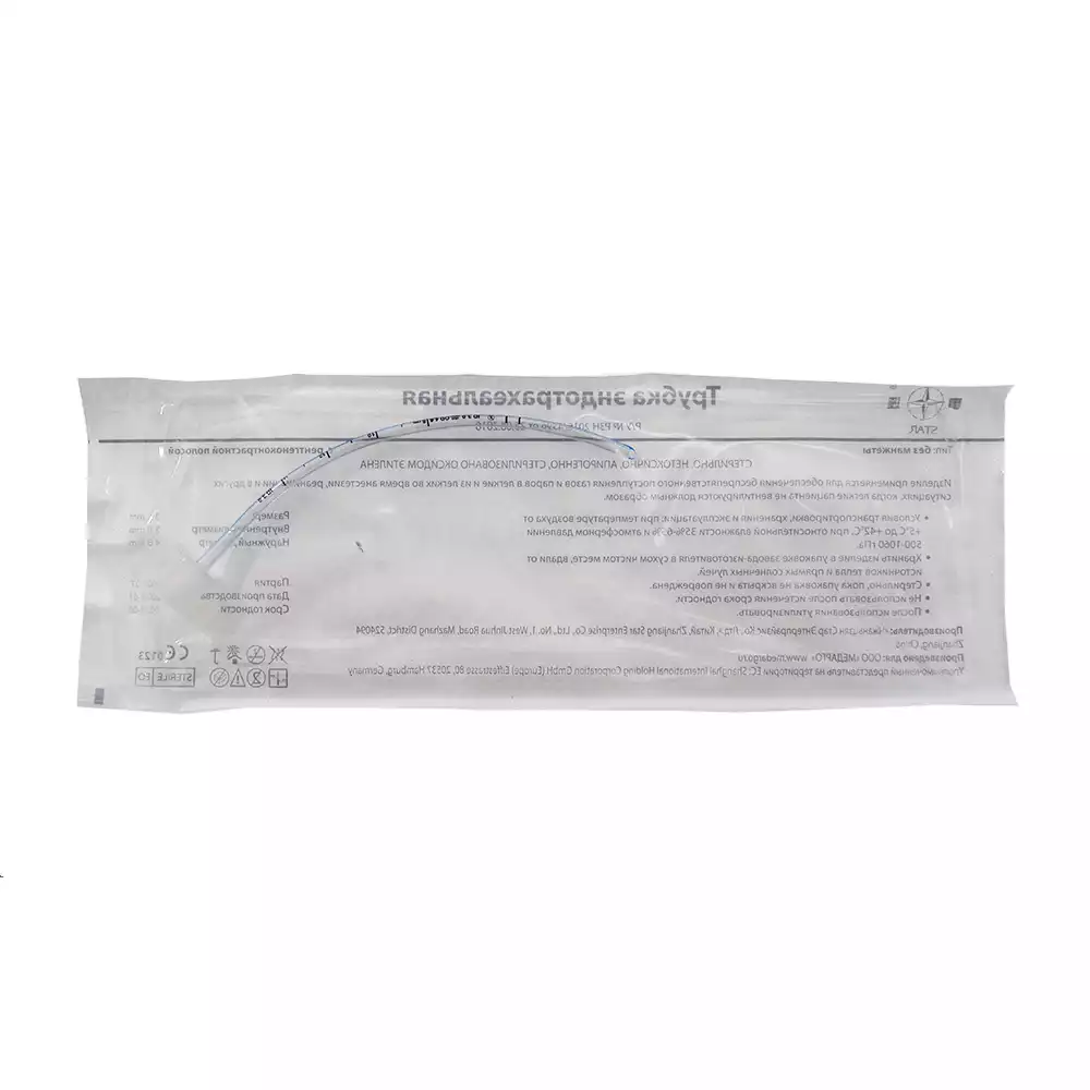 Трубка эндотрахеальная №3,0 без манжеты, диаметр 3,0/4,2мм, длина 190мм, стерильная