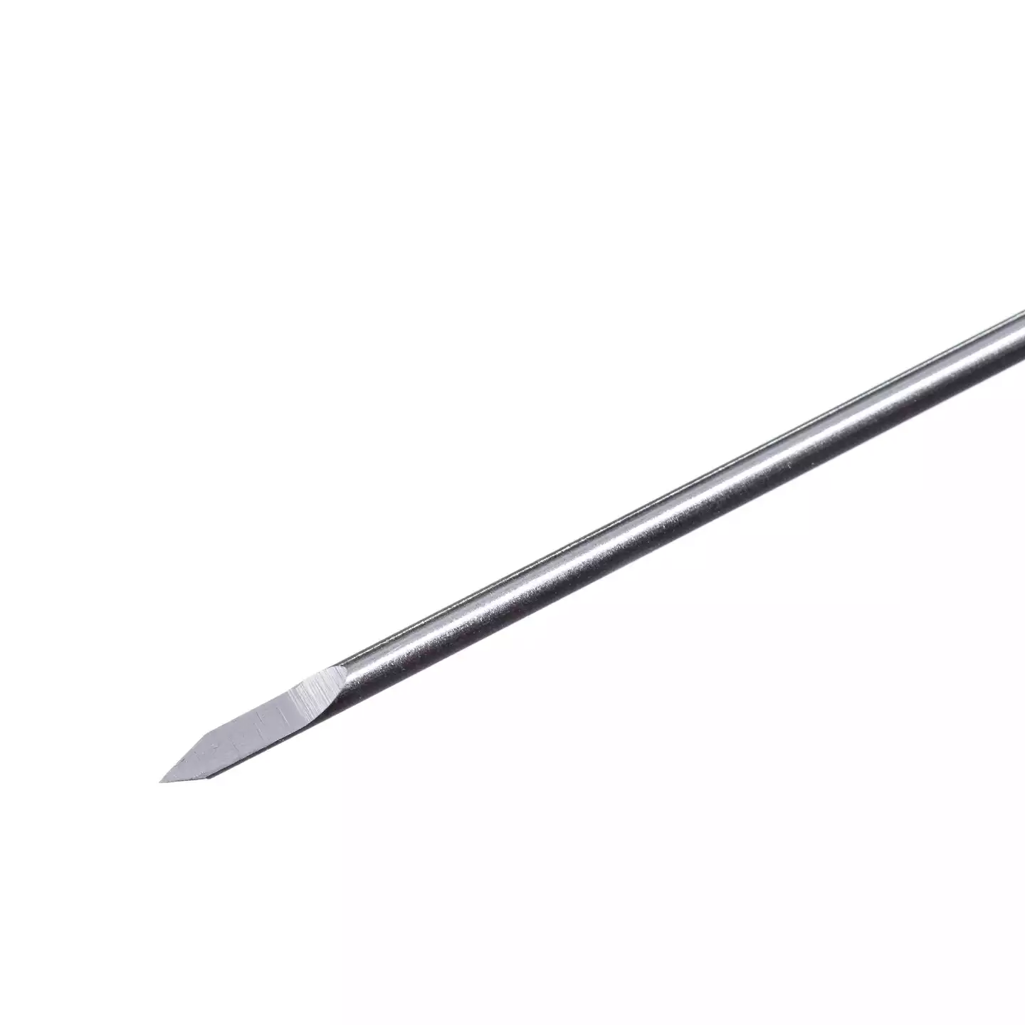 Спица для скелетного вытяжения гладкая, заточка перо, размер 1,2*100мм