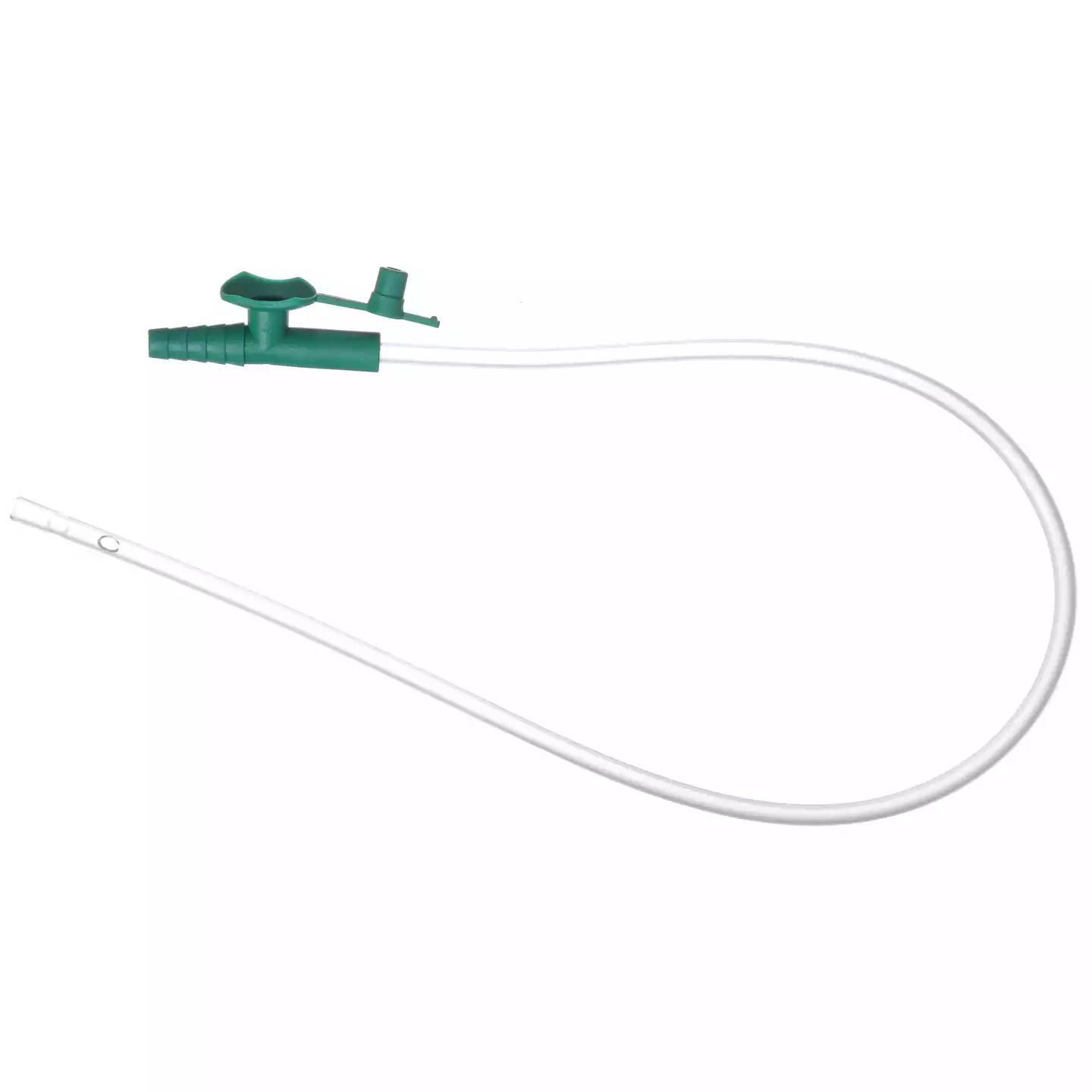 Катетер (зонд)  аспирационный с портом Капкон CH-14, диаметр 3,3/4,7мм, длина 50см, цвет зеленый, стерильный