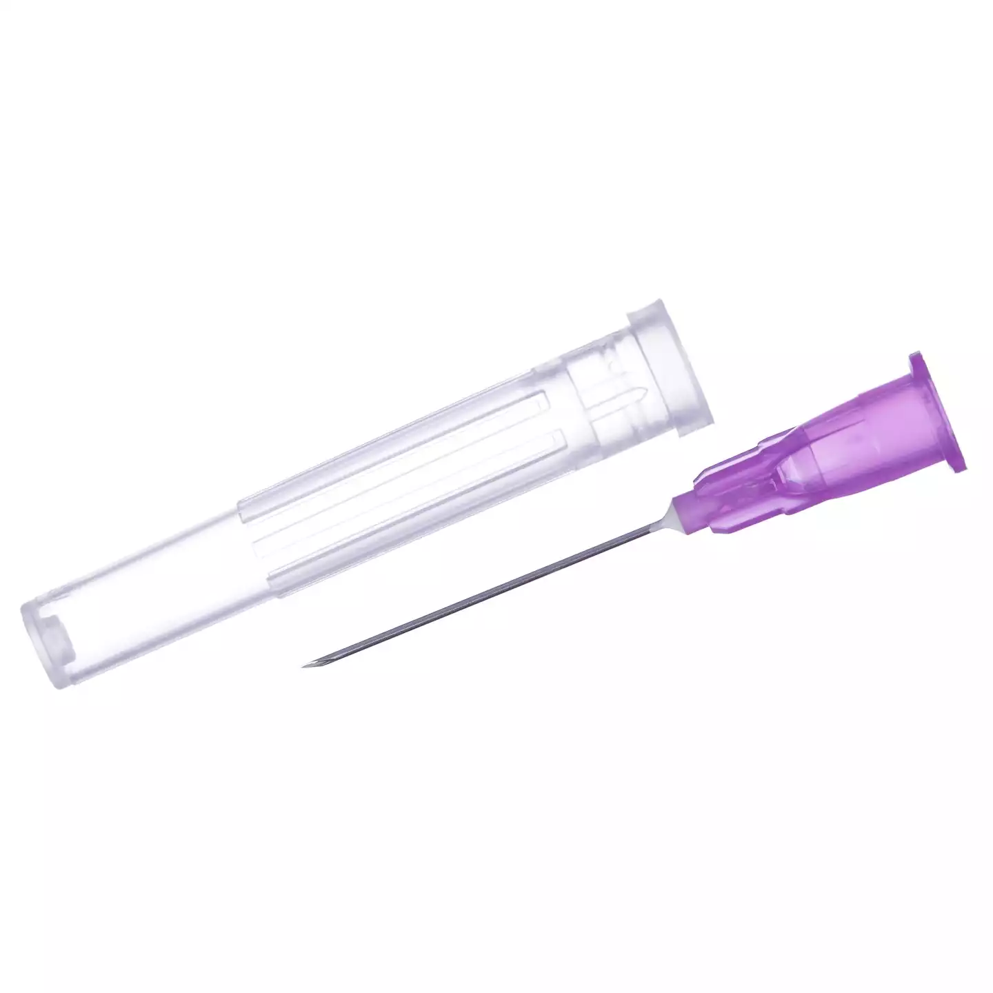 Игла инъекционная стерильная 24G (0,55*25мм) KD-Fine, подходит для соединений Luer Slip/Luer Lock, фиолетовая