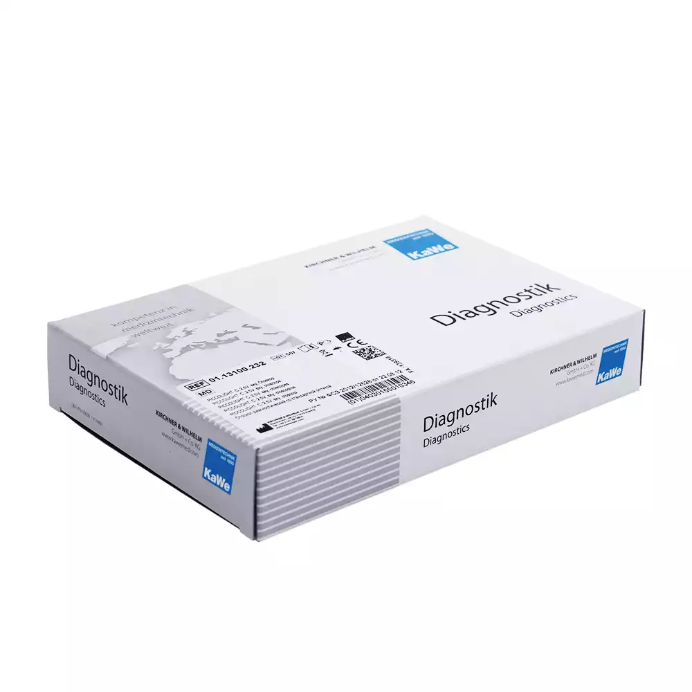 Отоскоп KAWE диагностический со стандартной оптикой, с принадлежностями (01.13100.232) корпус синий