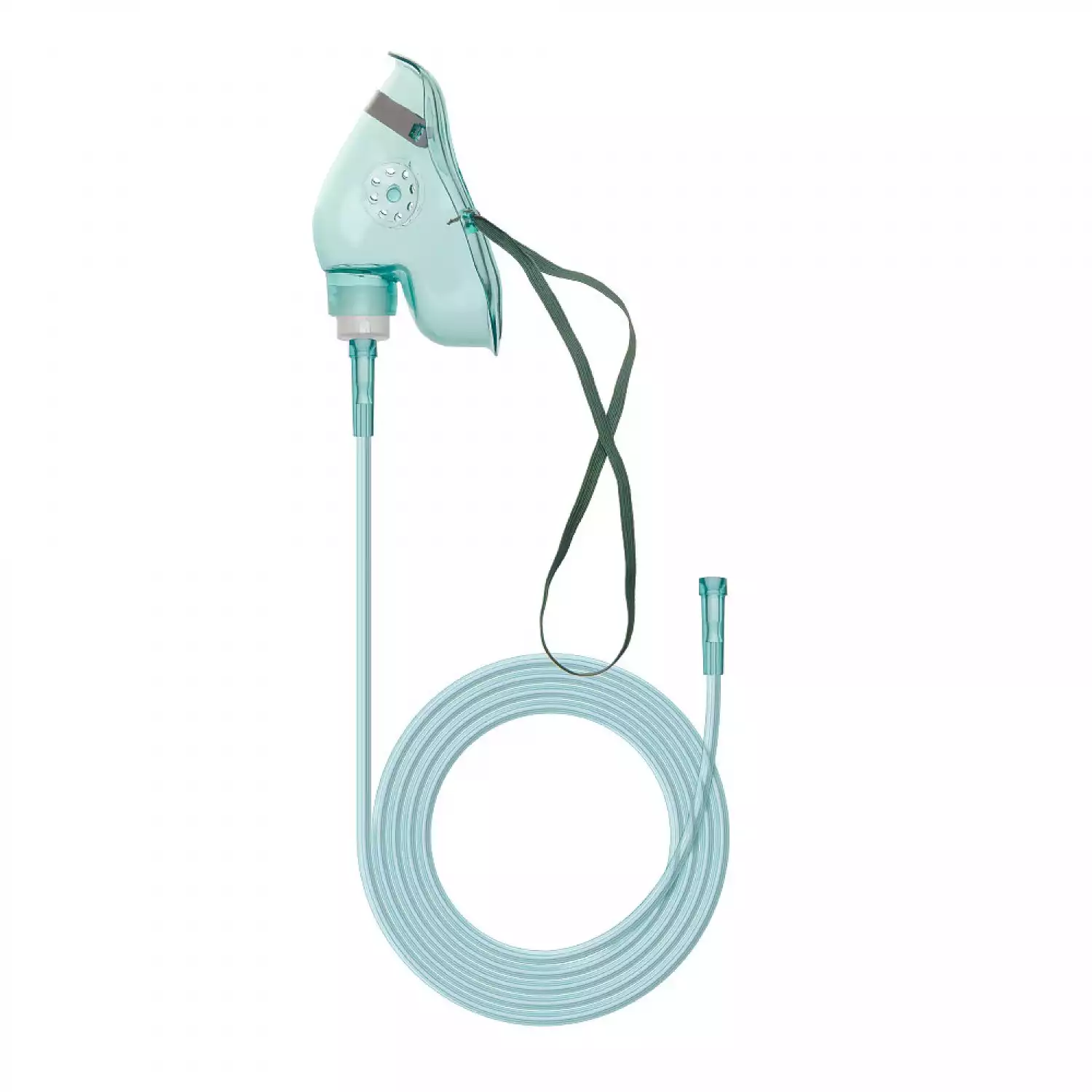 Маска кислородная, лицевая, размер M, удлиненная с кислородной трубкой 213см, стерильная