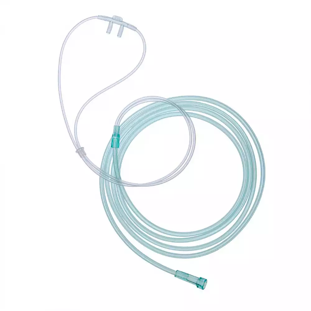 Канюля MEDEREN назальная кислородная р.S со стандартным наконечником,  длина кислород.трубки 2130мм ± 50мм