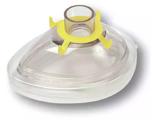 Маска анестезиологическая с валиком и клапаном №2, стерильная