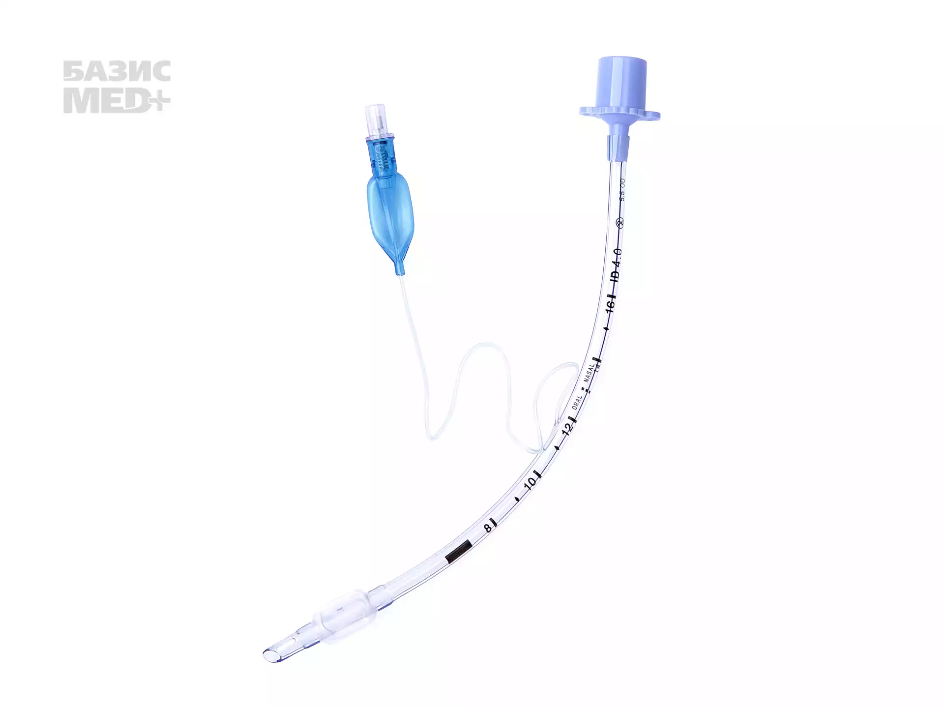 Трубка эндотрахеальная Окситек Б, №8,0 с манжетой, коннектор 15мм, наличие РКП, стерильная