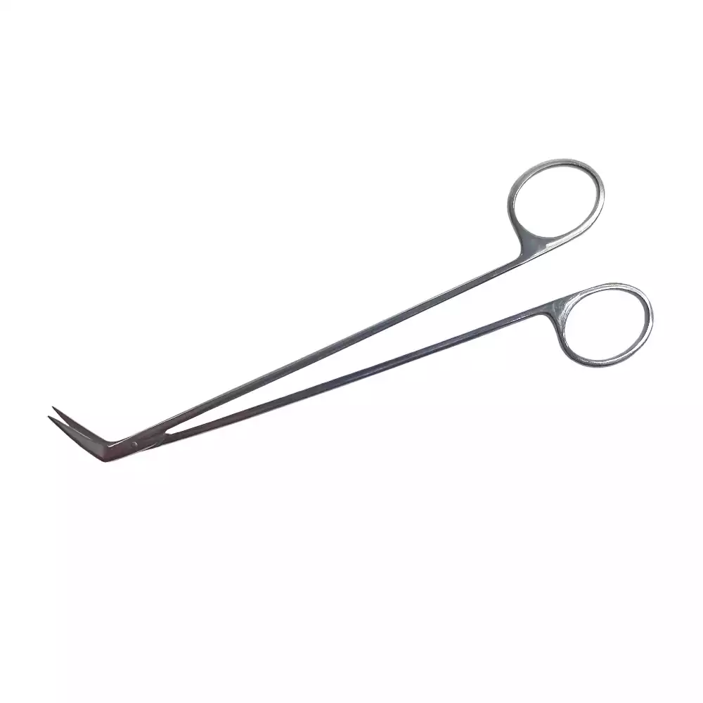 Ножницы Н-77т детские №2, остроконечные горизонтально-изогнутые, длина 180мм