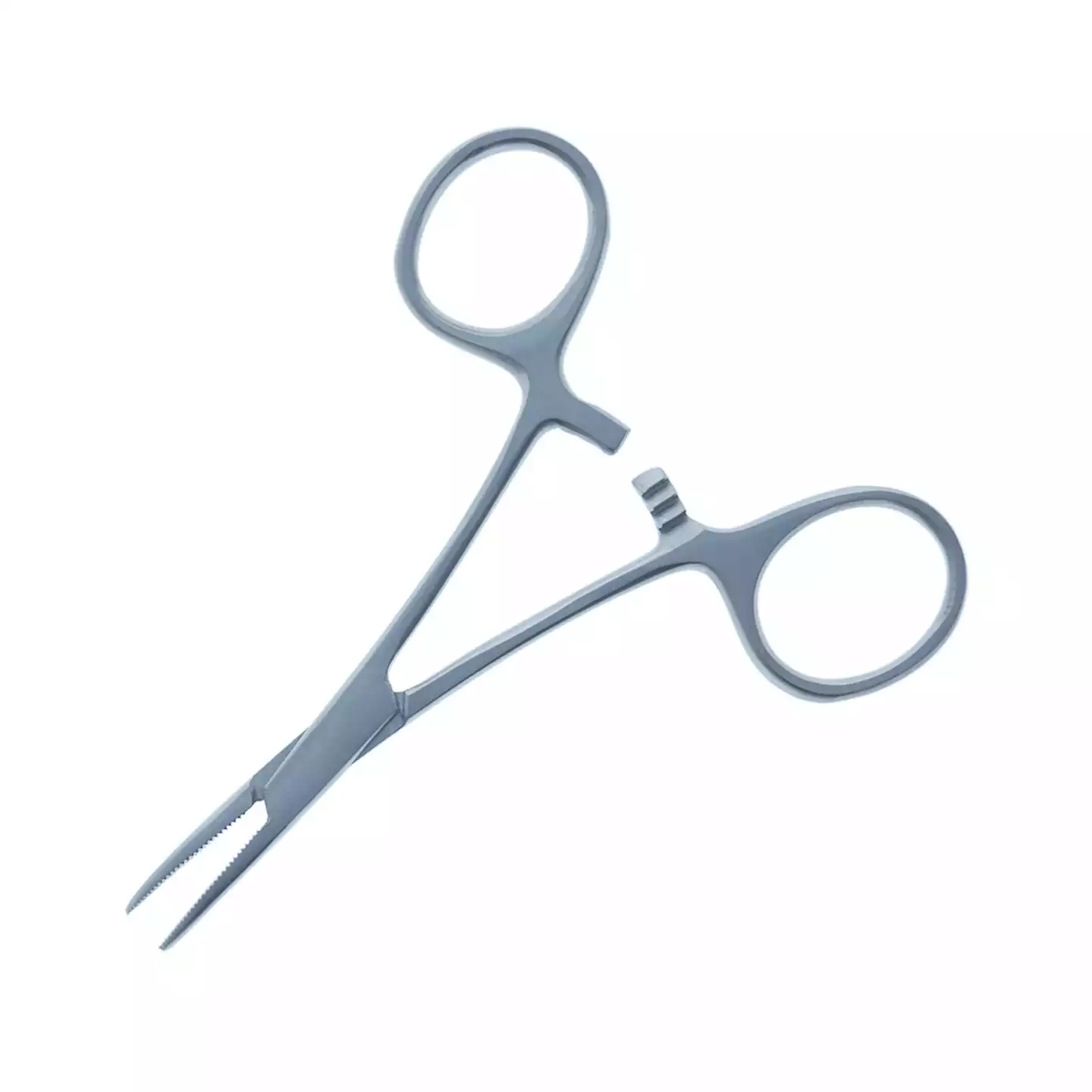 Зажим 17-122, кровоостанавливающий, тип Москит, изогнутый, для новорожденных, длина 100мм