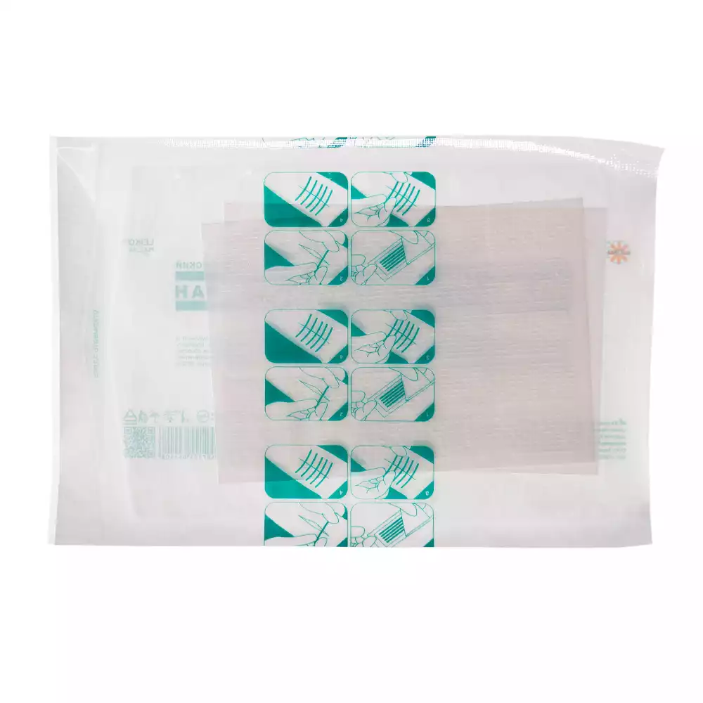 Полоски LEIKO, размер 12мм*100мм, для бесшовного сведения краев ран, стерильно по 10 полосок в блистере