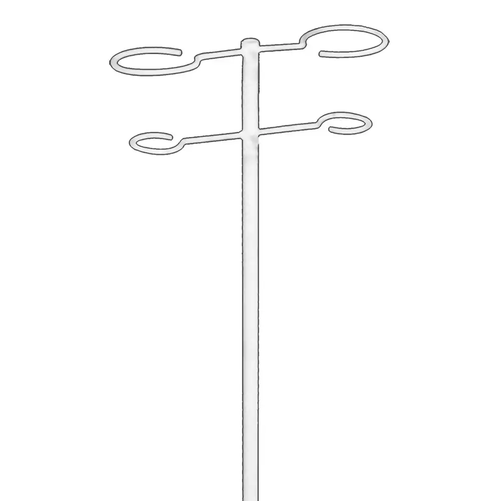 Штатив М192 для вливаний, с регулированием высоты, на колесах, максимальная высота 2300мм