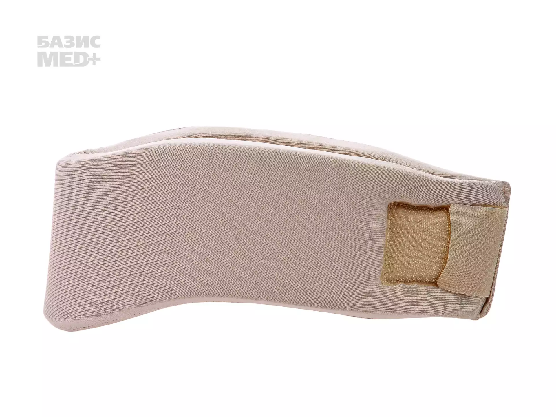Бандаж шейный пенополиуретановый (воротник Шанца) КРО-35, высота 9см, цвет бежевый, взрослый