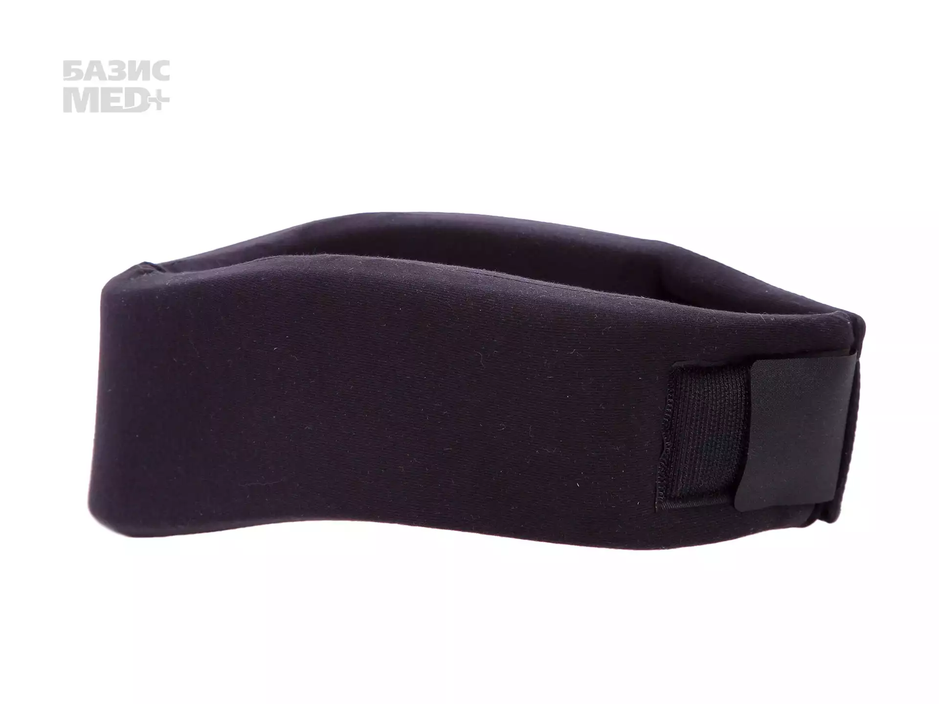 Бандаж шейный пенополиуретановый (воротник Шанца) КРО-35, высота 8см, цвет черный, взрослый