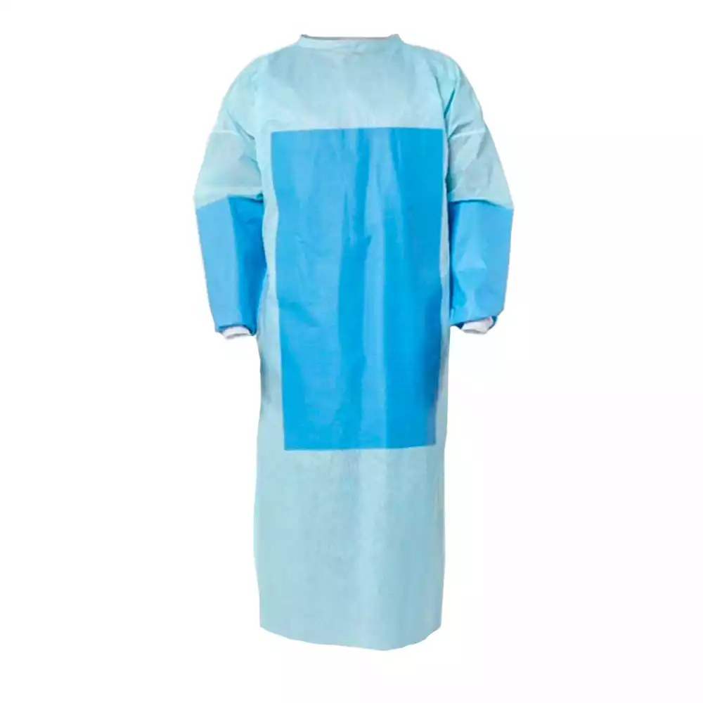 Халат хирургический ЕВРО, длина 140см, материал СММС 42г/м2 + ламинат, с усиленной защитной зоной, размер 54-56, стерильный