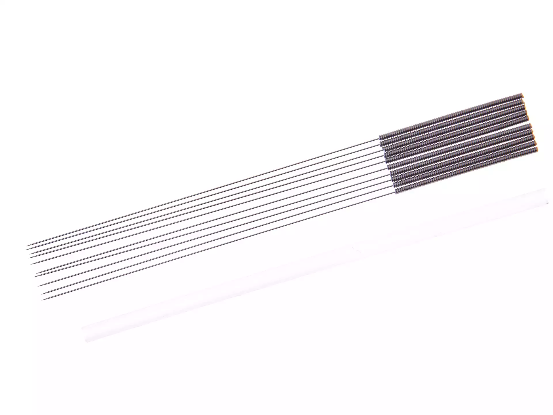 Игла акупунктурная стальная DB106, размер 0,20х15мм, № 1000, с направителем и классической стальной пружинчатой рукояткой, 10шт - стерильный блистер