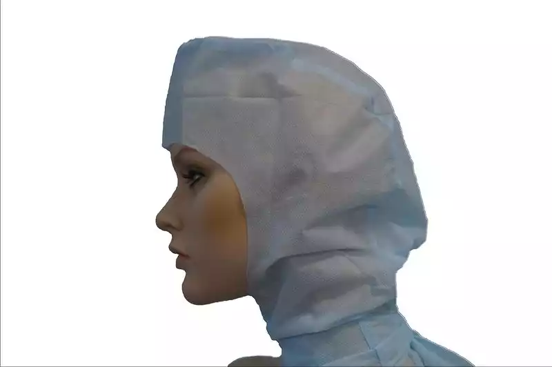 Шапочка-шлем, материал 2-х слойный спанбонд 42г/м2, на резинке, нестерильная