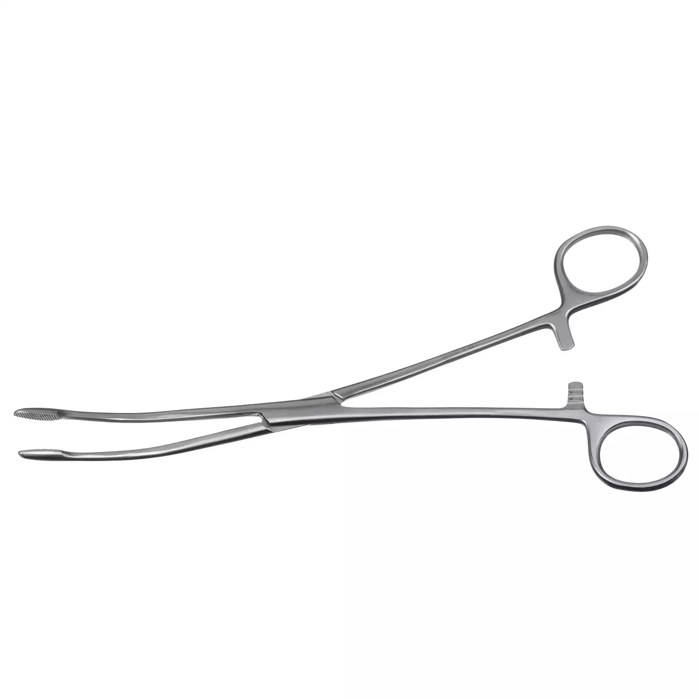 Корнцанг 19-908, изогнутый детский, длина 225мм, аналог Щ-20-4