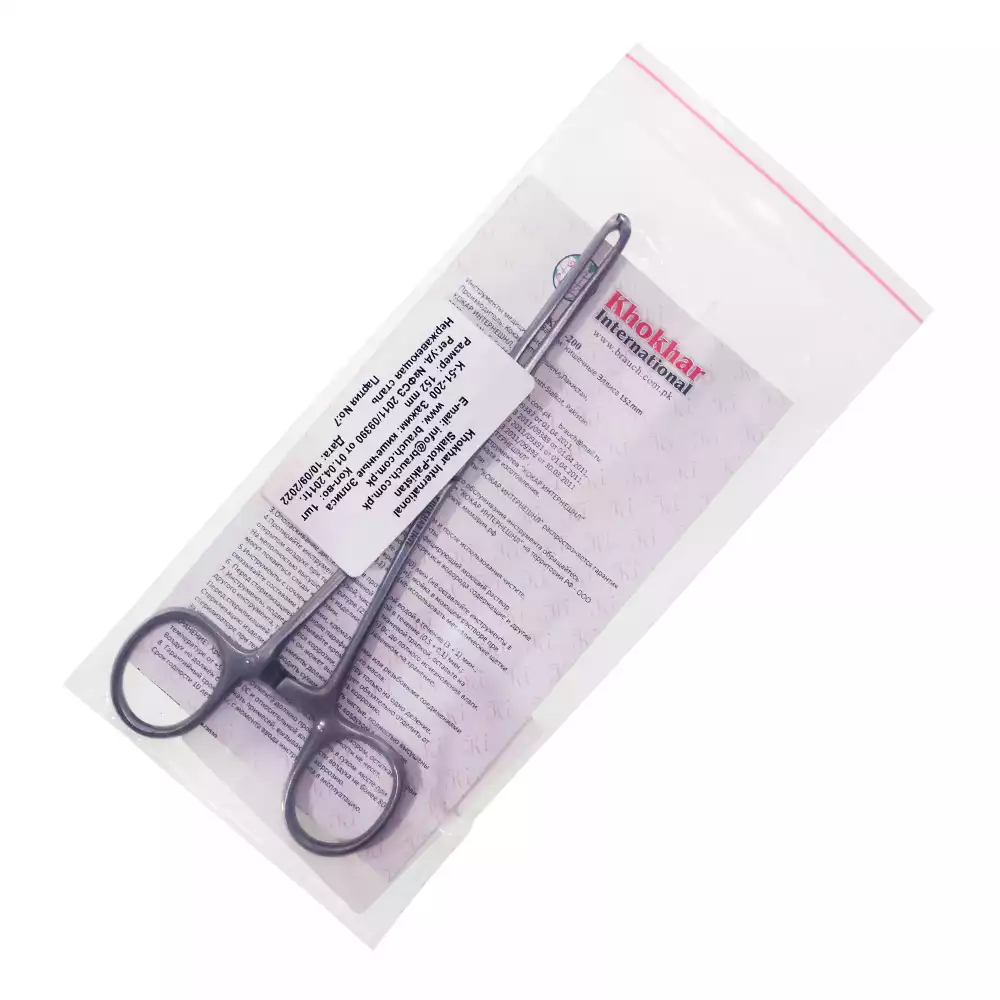 Зажим (З-24) Allis зажим для захватывания кишечной стенки, длина 155мм