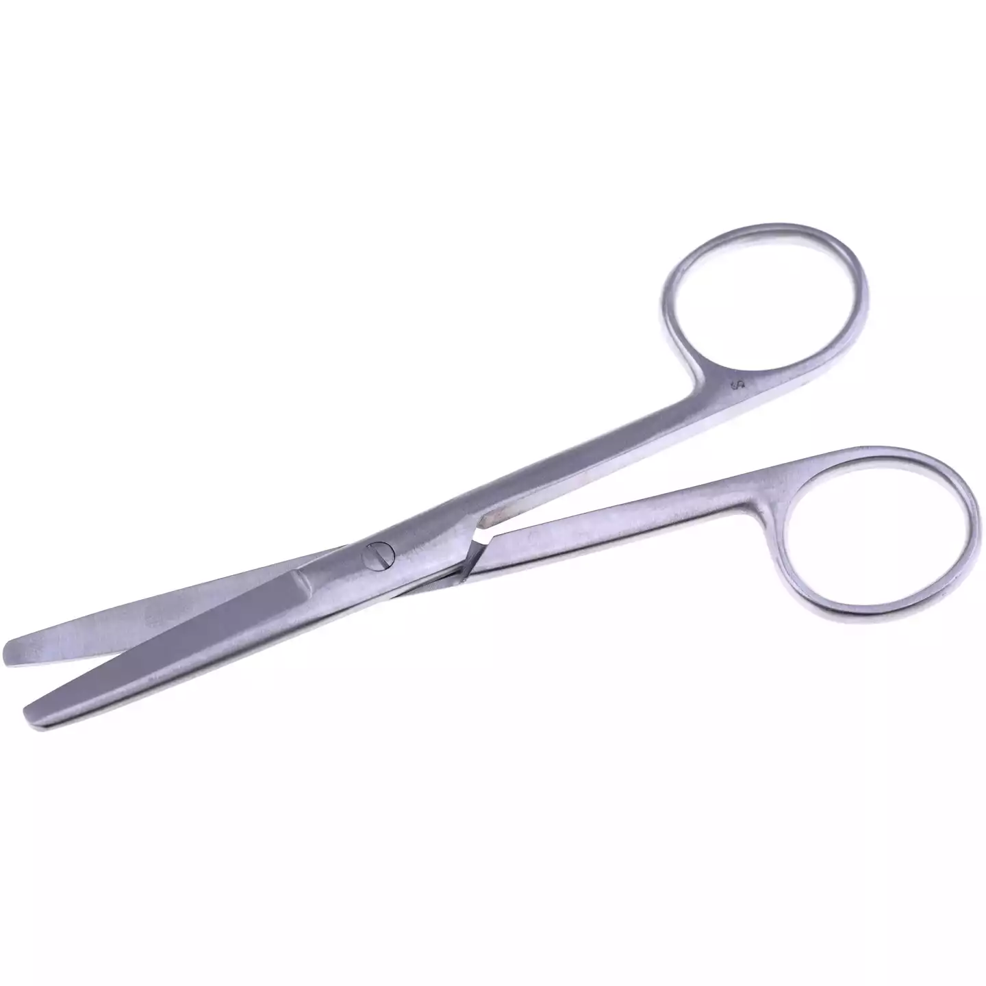 Ножницы 13-102 тупоконечные прямые, длина 140мм, аналог Н-5