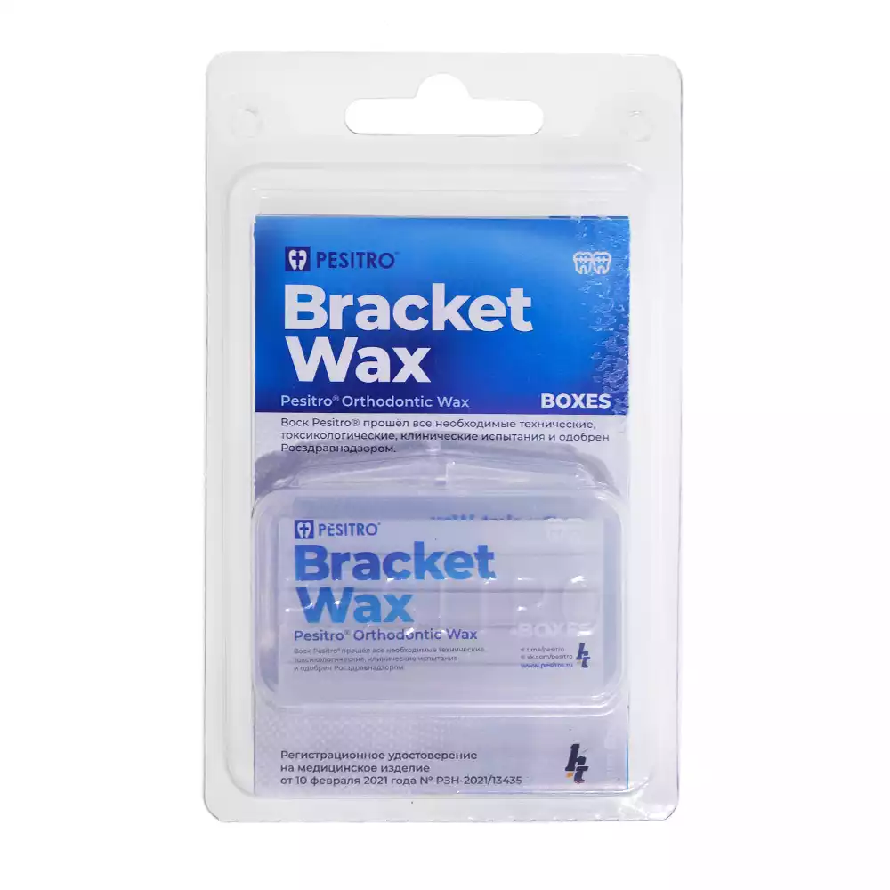 Воск ортодонтический PESITRO, 5 полосок в блистере