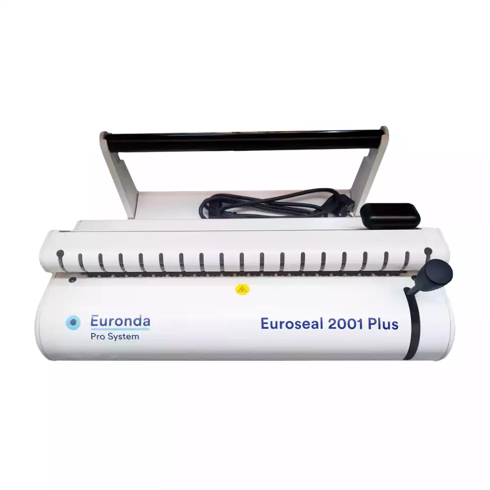 Упаковочная машина Euroseal 2001 Plus, для запечатывания пакетов, ширина рулона до 310мм, ширина шва 12мм |