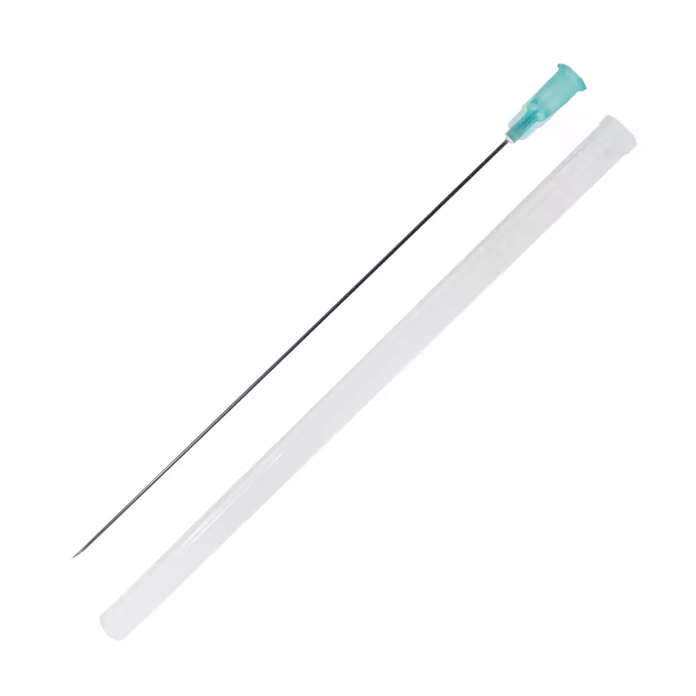 Игла инъекционная Paramed 21G (0,8*120мм), стерильная, зеленая