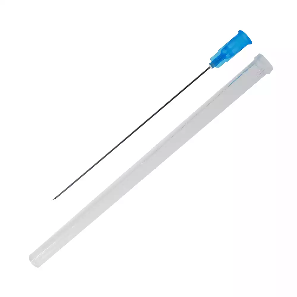 Игла инъекционная Paramed 23G (0,6*80мм), стерильная, синяя