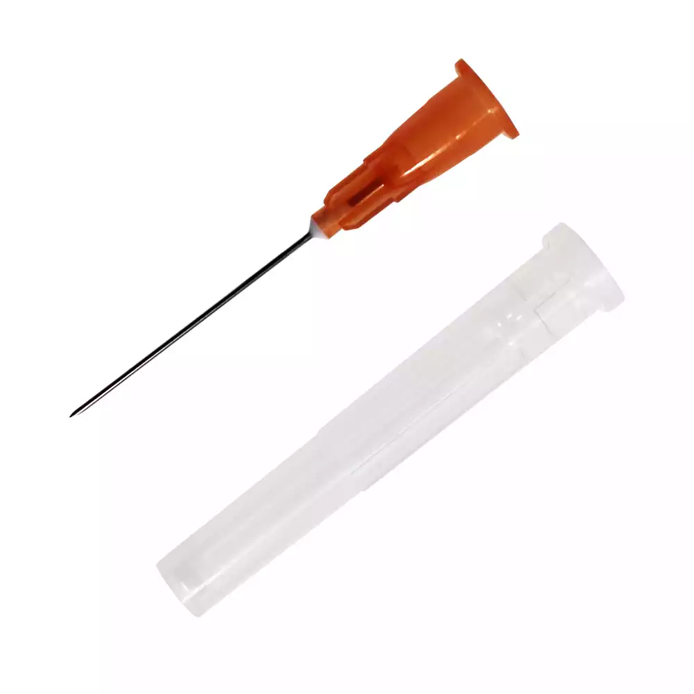 Игла инъекционная 25G (0,5х25мм) Paramed, стерильная, оранжевая