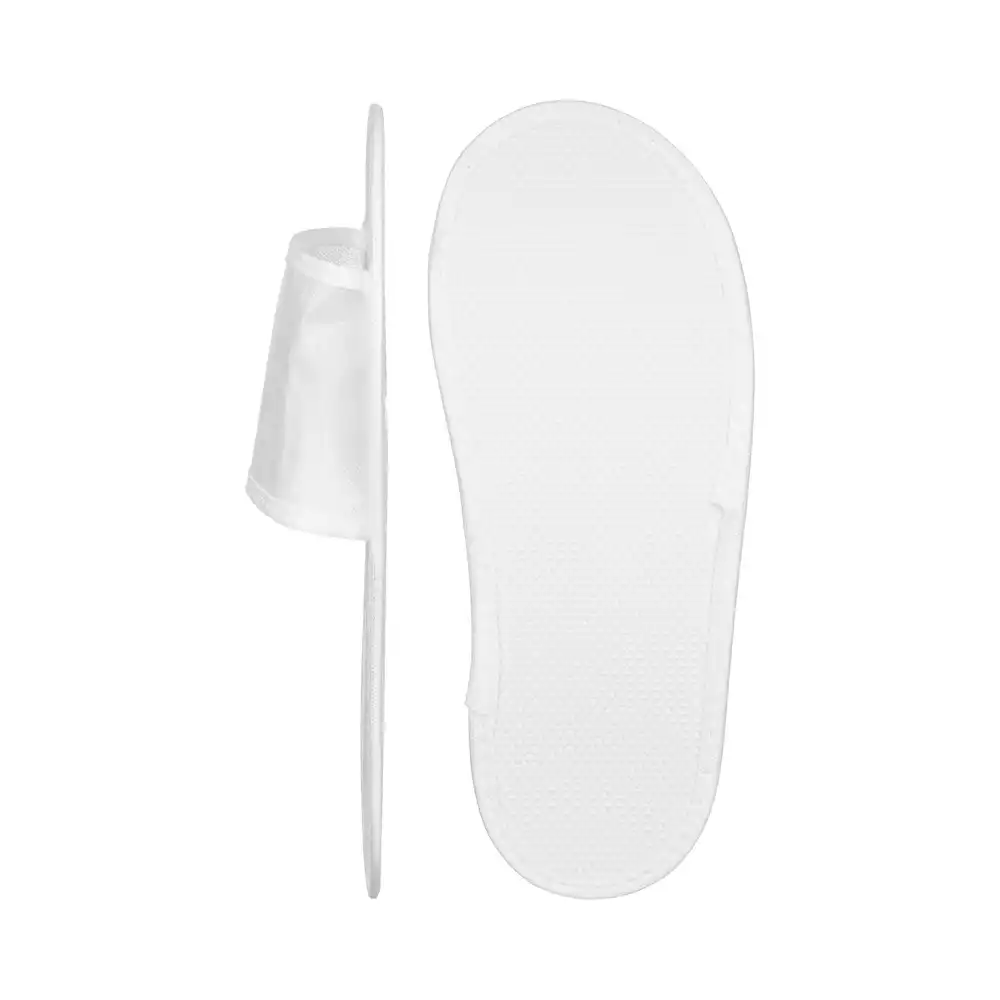 Тапочки "Классик", махровые, с открытым мысом, размер 38-42, цвет белый, одноразовые