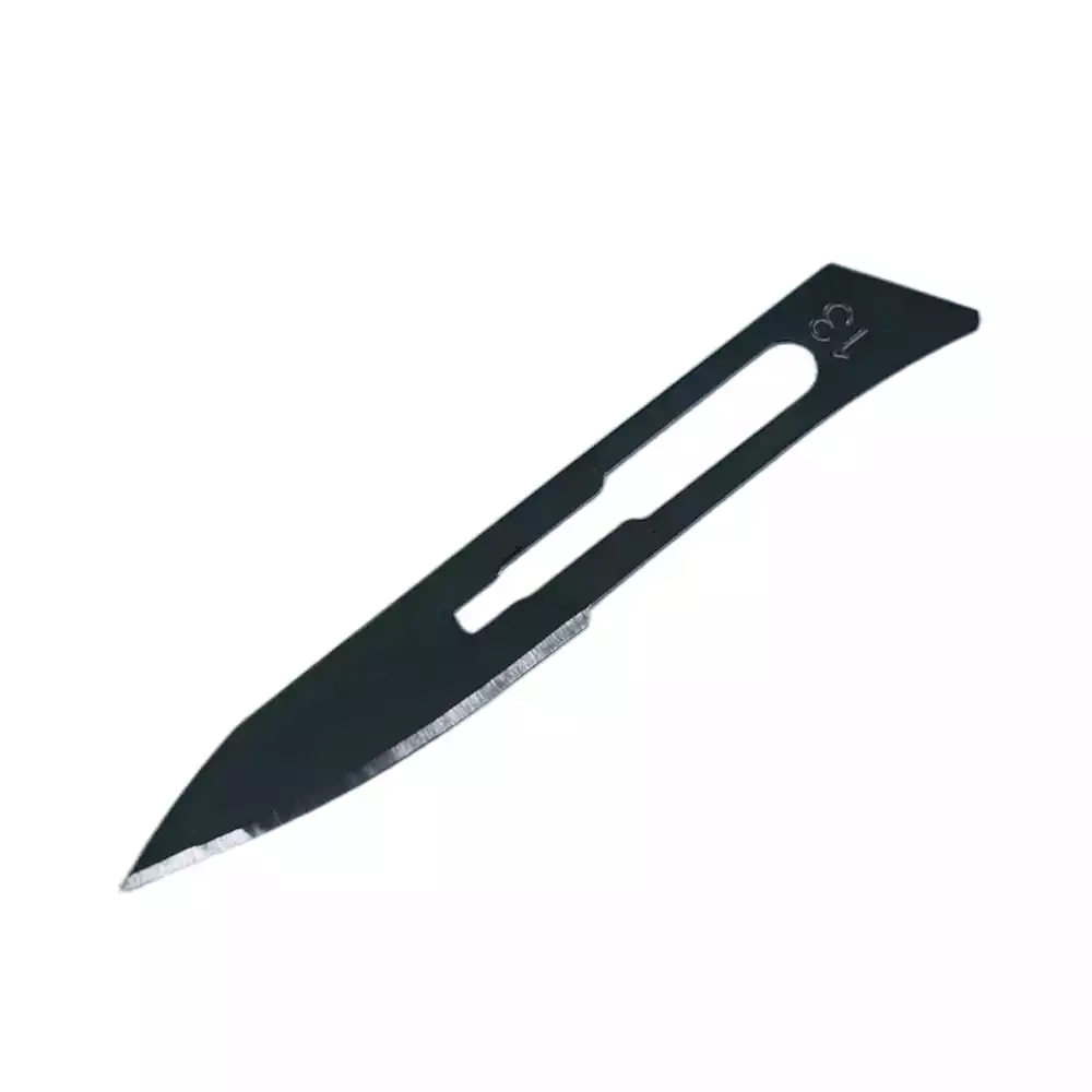 Лезвие CERTUS №13 (совместимое с ручкой-держателем №3), углеродистая сталь, одноразовое, стерильное