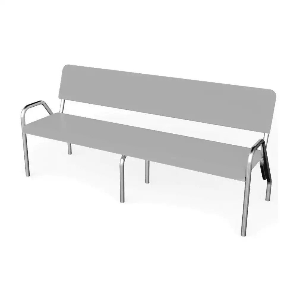 Банкетка БС3, со спинкой, размер 1900x660x850мм