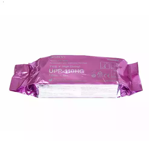 Бумага для УЗИ SONY UPP-110HG 110х18 Orig, глянцевая, регистрирующая для медицинских приборов