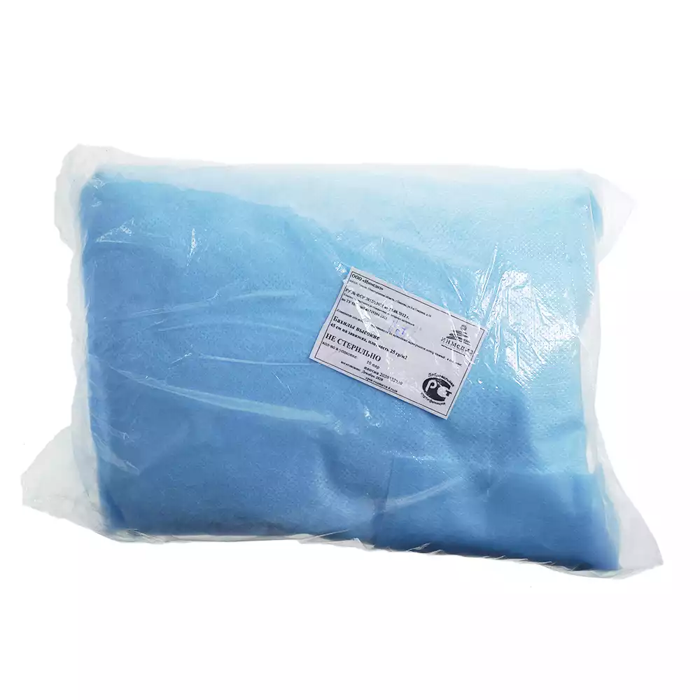 Бахилы хирургические, высота 45см, материал СМС 25г/м2, на завязках, нестерильные