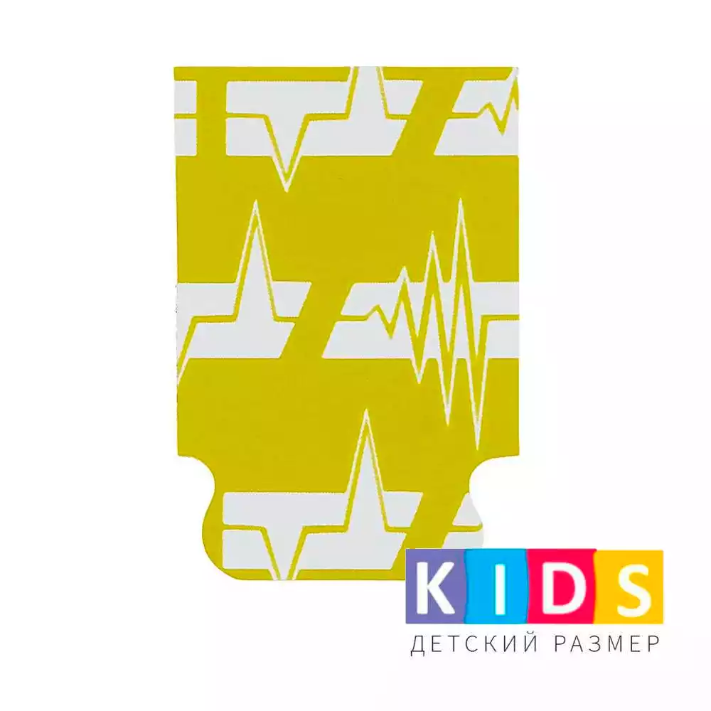 Электроды для ЭКГ, F9049/RU2234TAB (F3001ECG), размер 22ммх34мм, детские, пленочные, тип коннектора "крокодил", одноразовые, упаковка 100шт