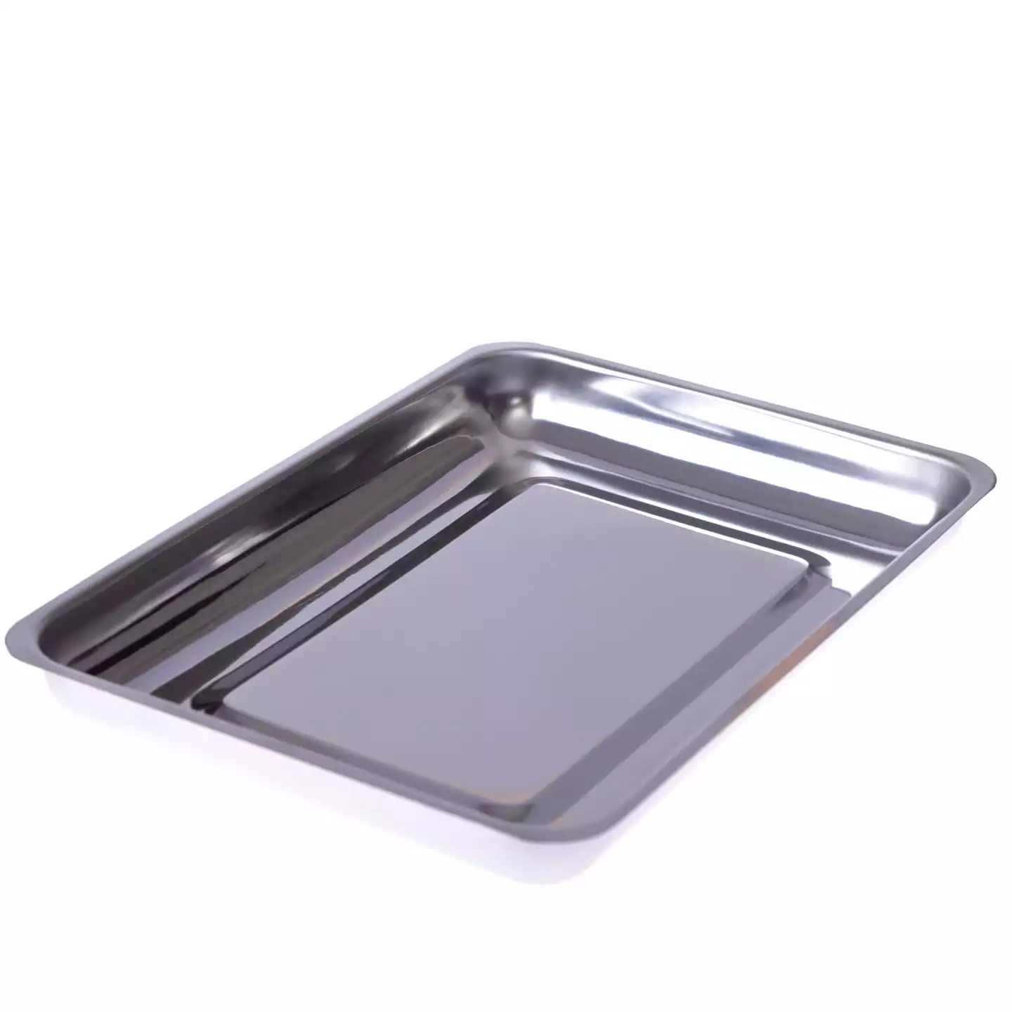 Лоток ЛМПр-300 прямоугольный, размер 300*220*30мм, нерж. сталь